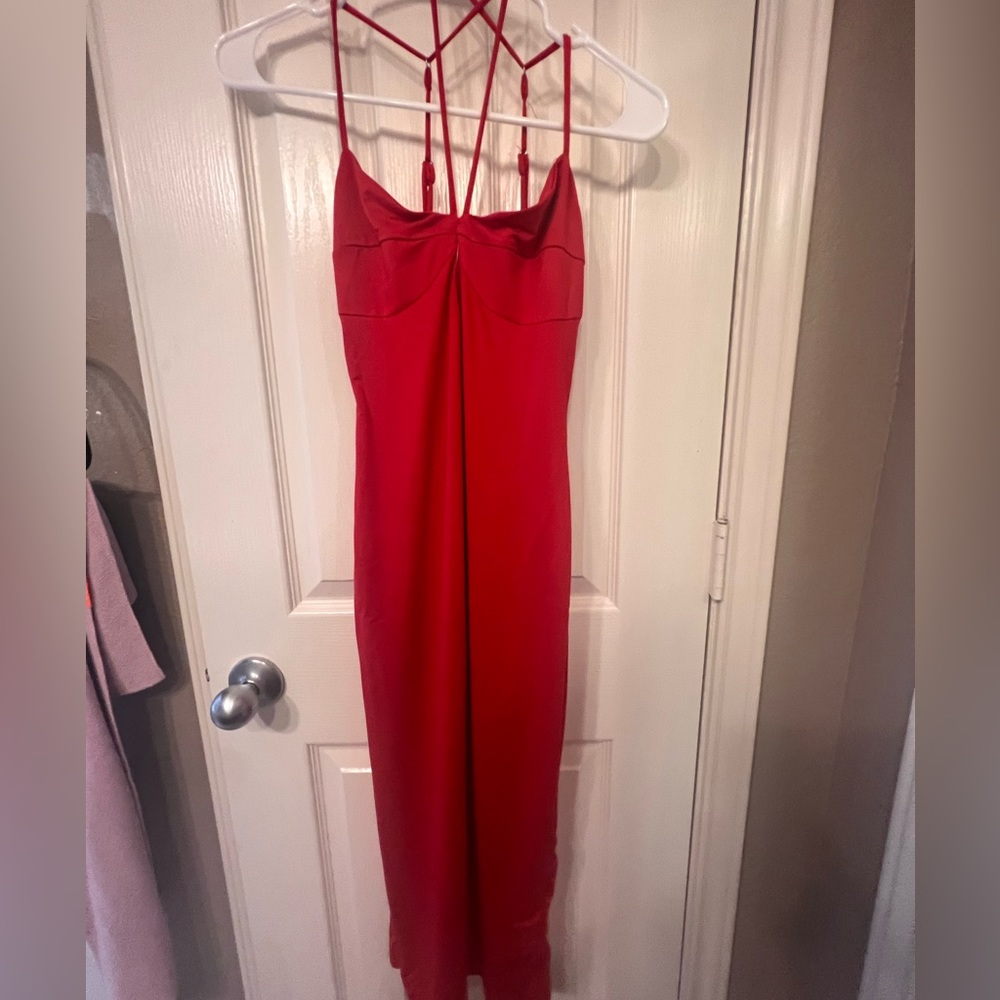 NWT Ruby Sees sexy red strappy dress, size 6 (Australian 10)